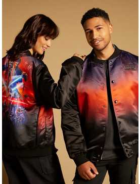Our Universe Star Wars: The Clone Wars Group Shot Bomber Jacket Our Universe Exclusive, , hi-res
