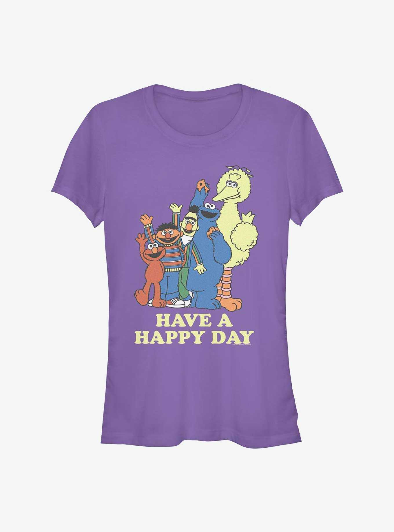 Sesame Street Have A Happy Day Girls T-Shirt, , hi-res