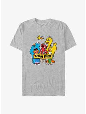 Sesame Street Banner Group T-Shirt, , hi-res