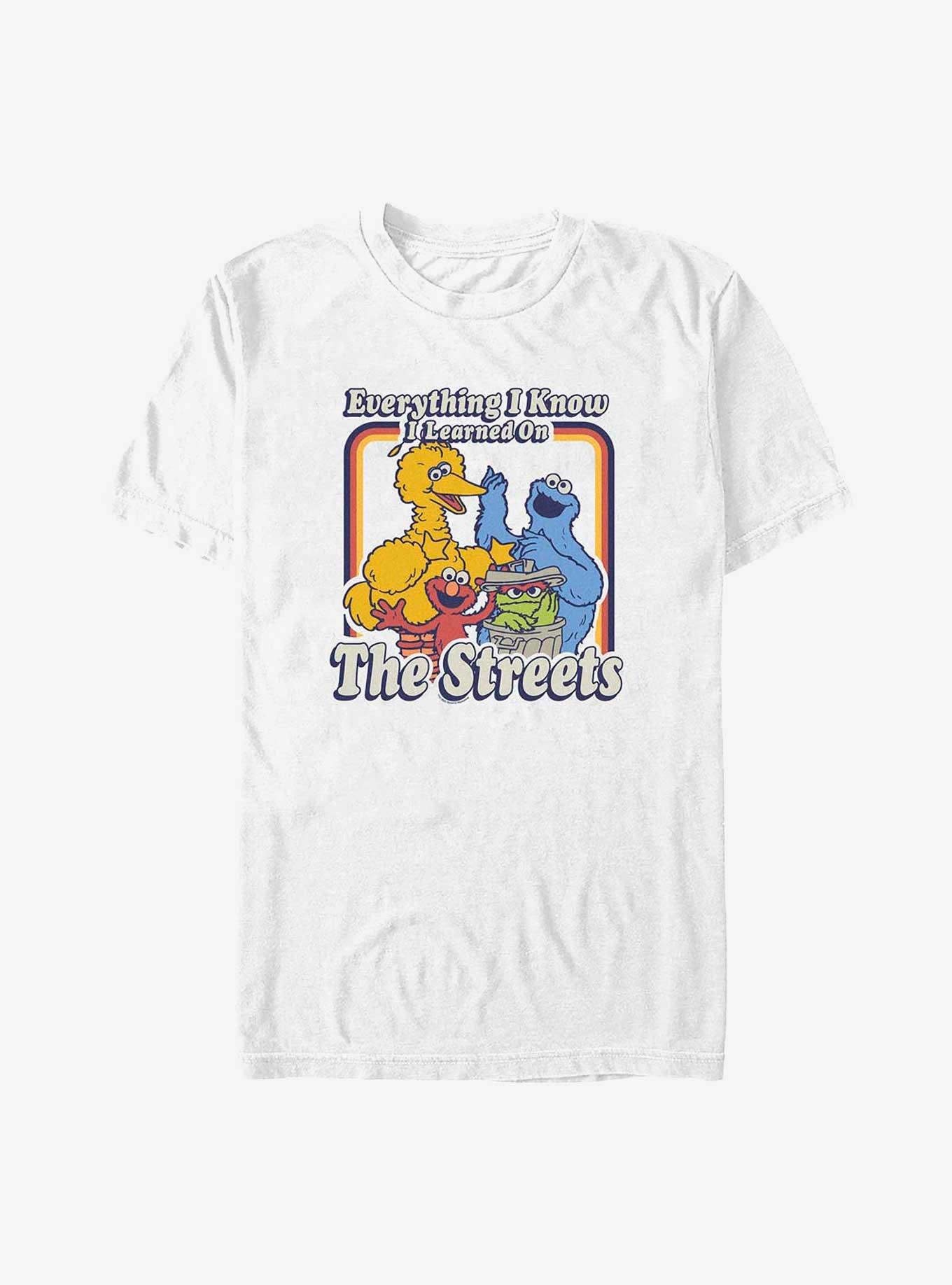 Sesame Street Everything I Know I Learned On The Streets T-Shirt