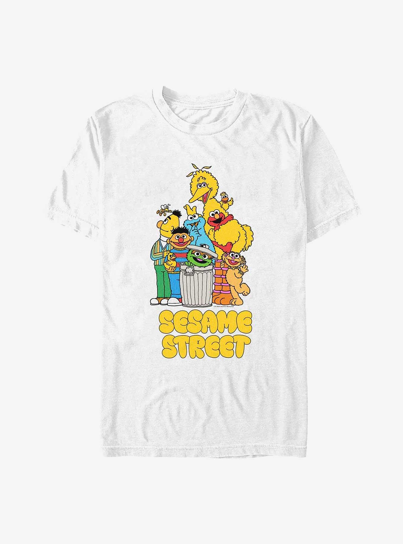 Sesame Street Friends T-Shirt, WHITE, hi-res