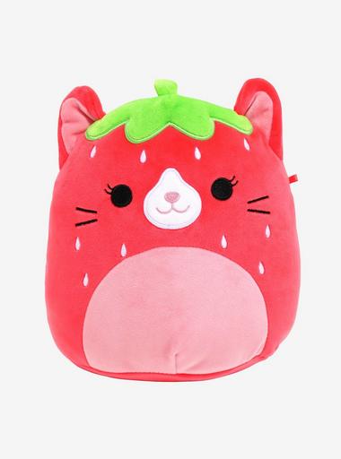 ちいちゃん ロッサ Squishmallows Olma the Strawberry Cat 8 Inch Plush | BoxLunch