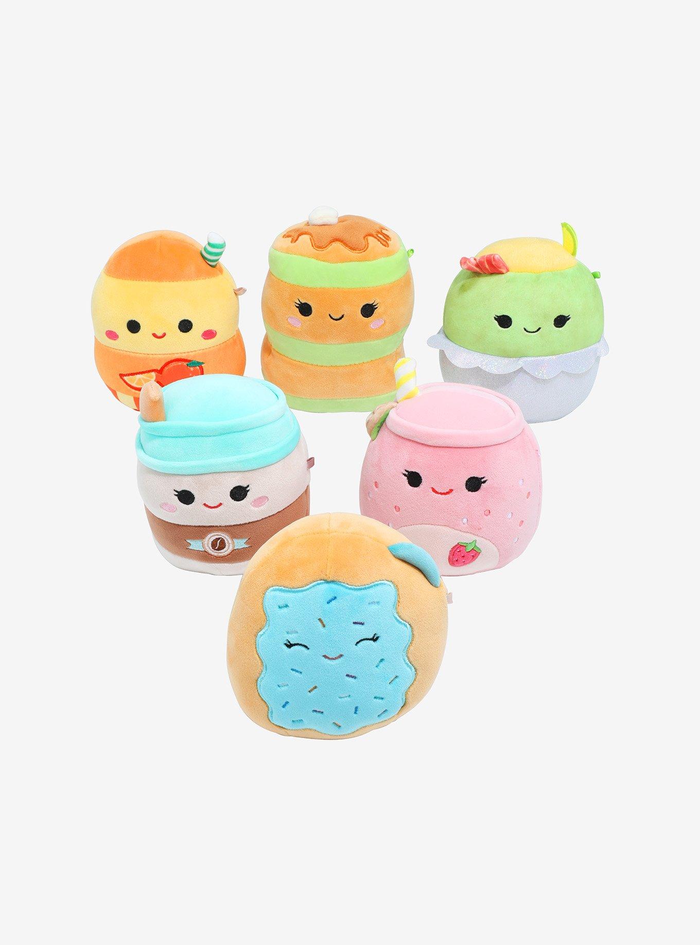  Squishmallow Mystery Squad Blind Bag with 5 Figure - Bundle  with Squishmallow Mystery Bag with Plushie Plus Stickers, More