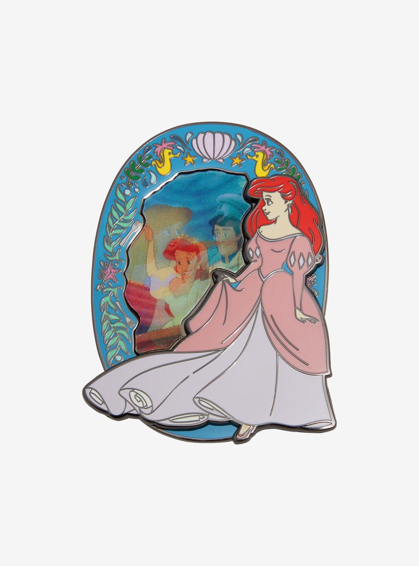 Boxlunch Disney The Little Mermaid Ariel Portrait Enamel Pin