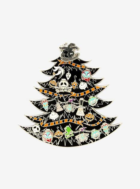 【Lounge Fly】Nightmare Before Christmas Town 4pc Pin Set LOUNGEFLY Disney The Nightmare Before Christmas Jack