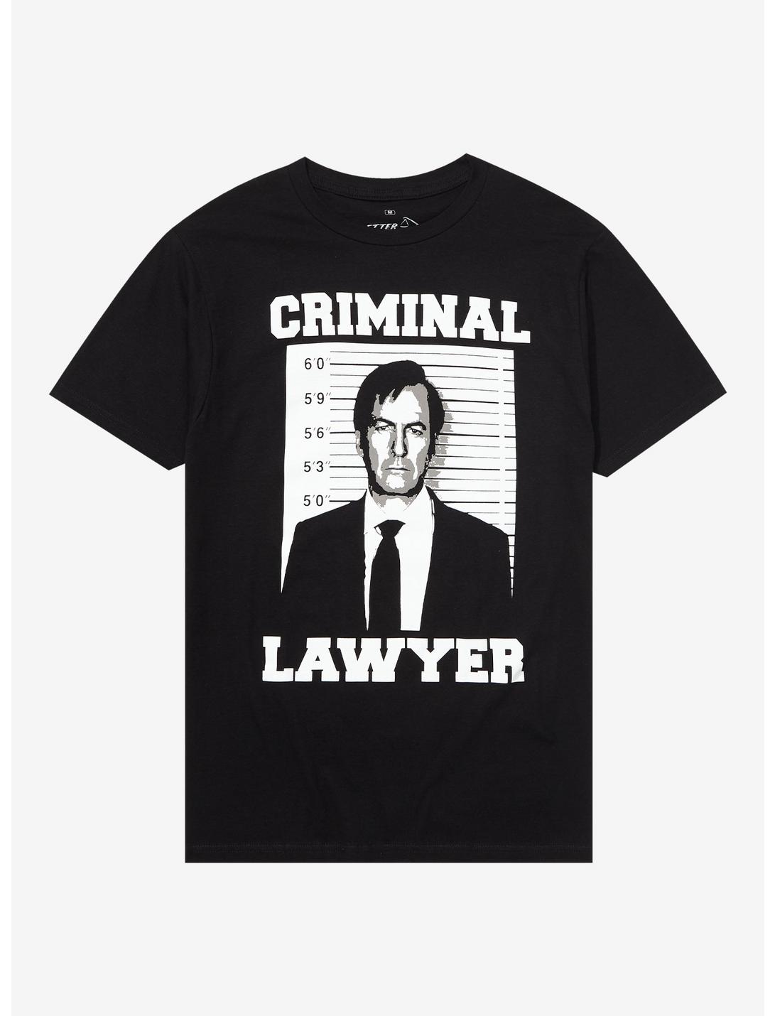 Better Call Saul Criminal Lawyer T-Shirt, BLACK, hi-res