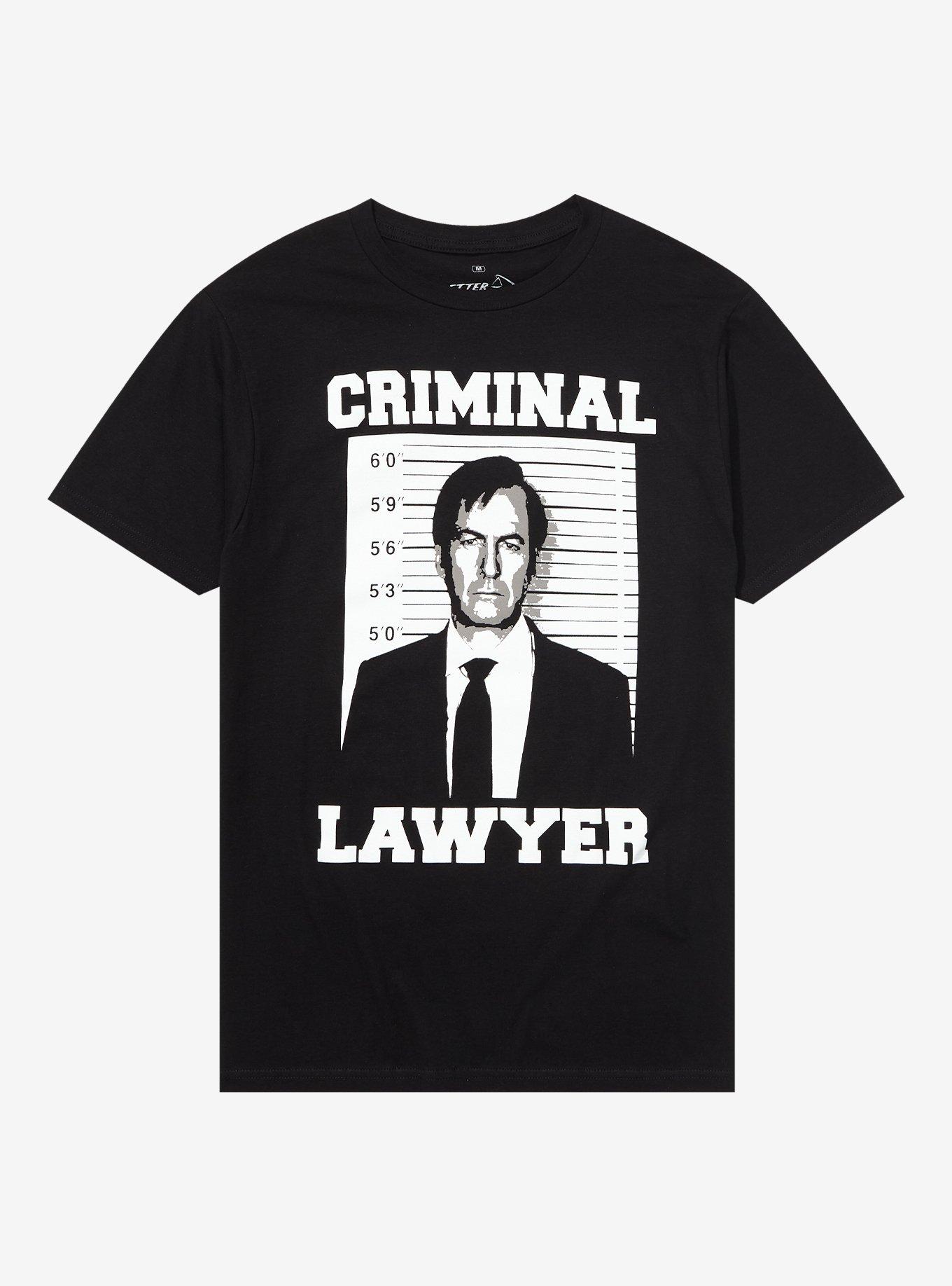 Better Call Saul Criminal Lawyer T-Shirt, BLACK, hi-res