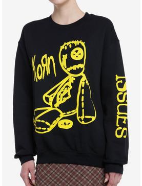 Korn Issues Puff Paint Girls Sweatshirt, , hi-res