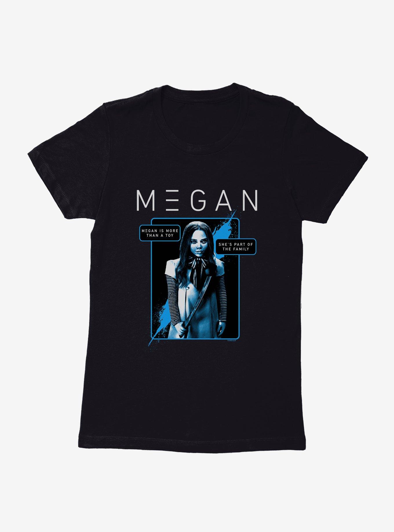 M3GAN Part Of The Family Womens T-Shirt, BLACK, hi-res