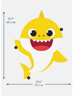 Baby Shark Peel And Stick Giant Wall Decals, , hi-res