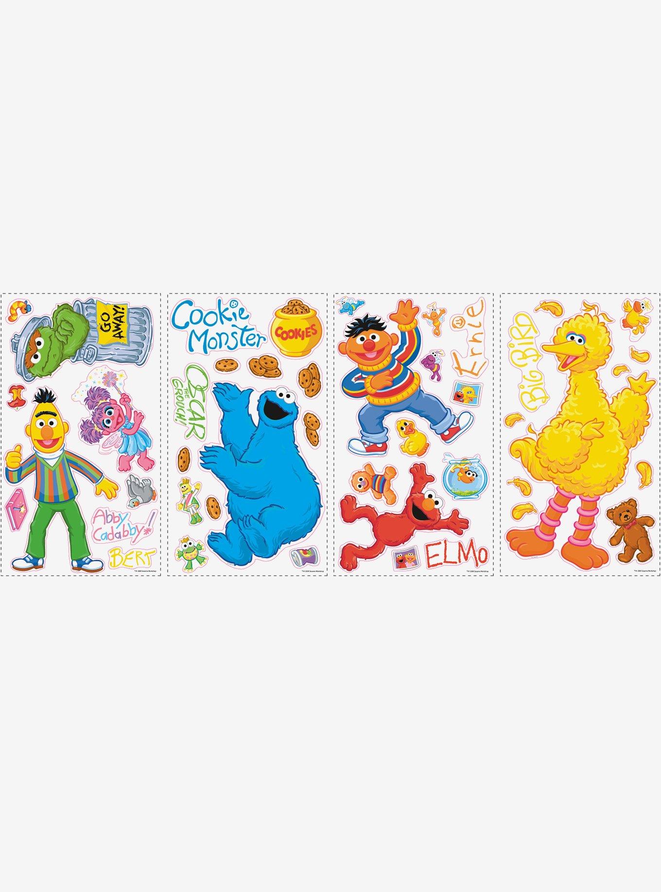 Sesame Street Peel & Stick Wall Decals, , hi-res