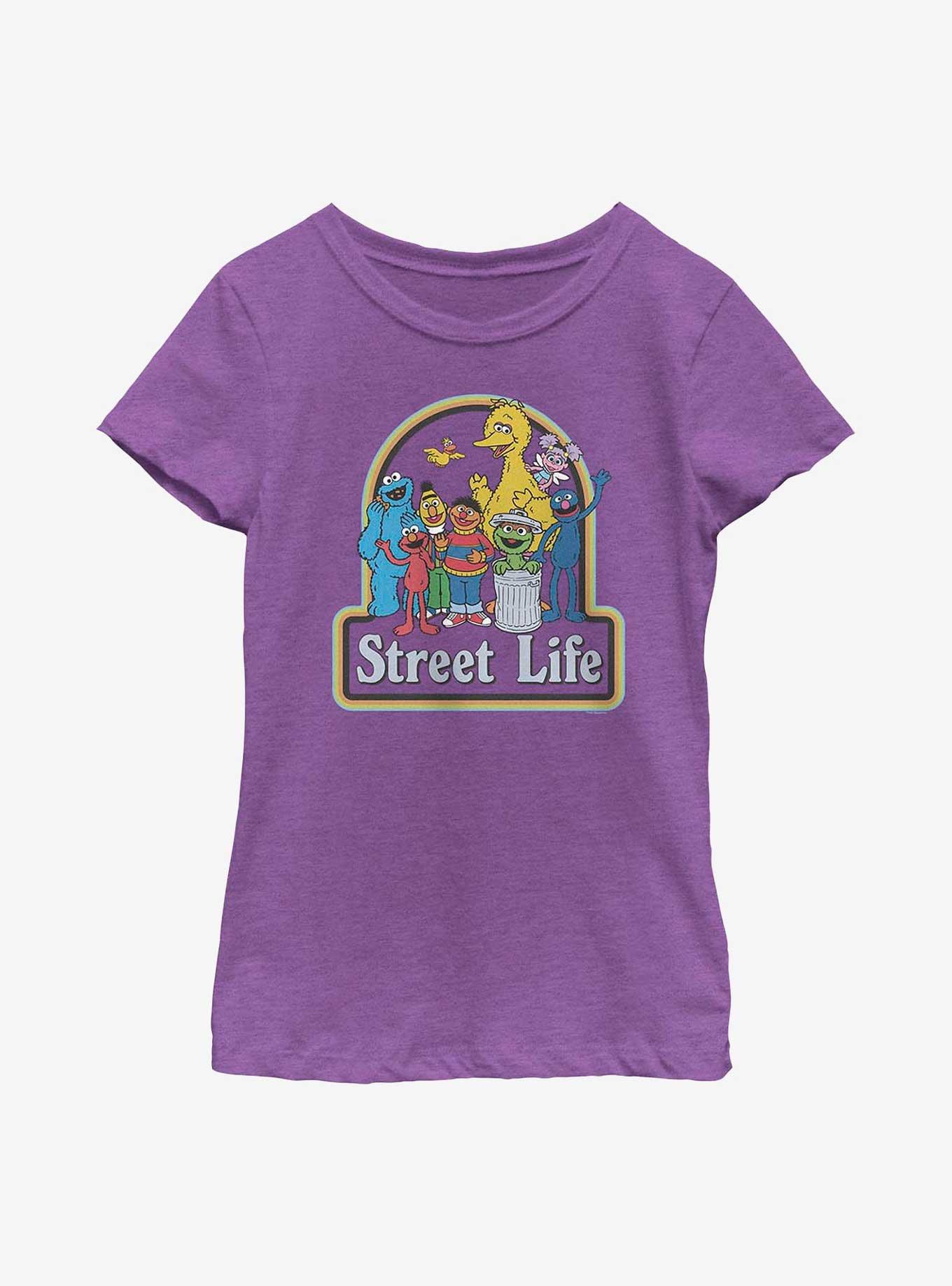Sesame Street Friends For Life Youth Girls T-Shirt, , hi-res