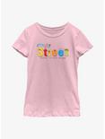 Sesame Street Making The Streets Youth Girls T-Shirt, PINK, hi-res