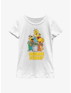 Sesame Street Sesame And Friends Youth Girls T-Shirt, , hi-res
