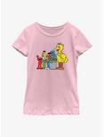 Sesame Street Sesame To The Street Youth Girls T-Shirt, PINK, hi-res