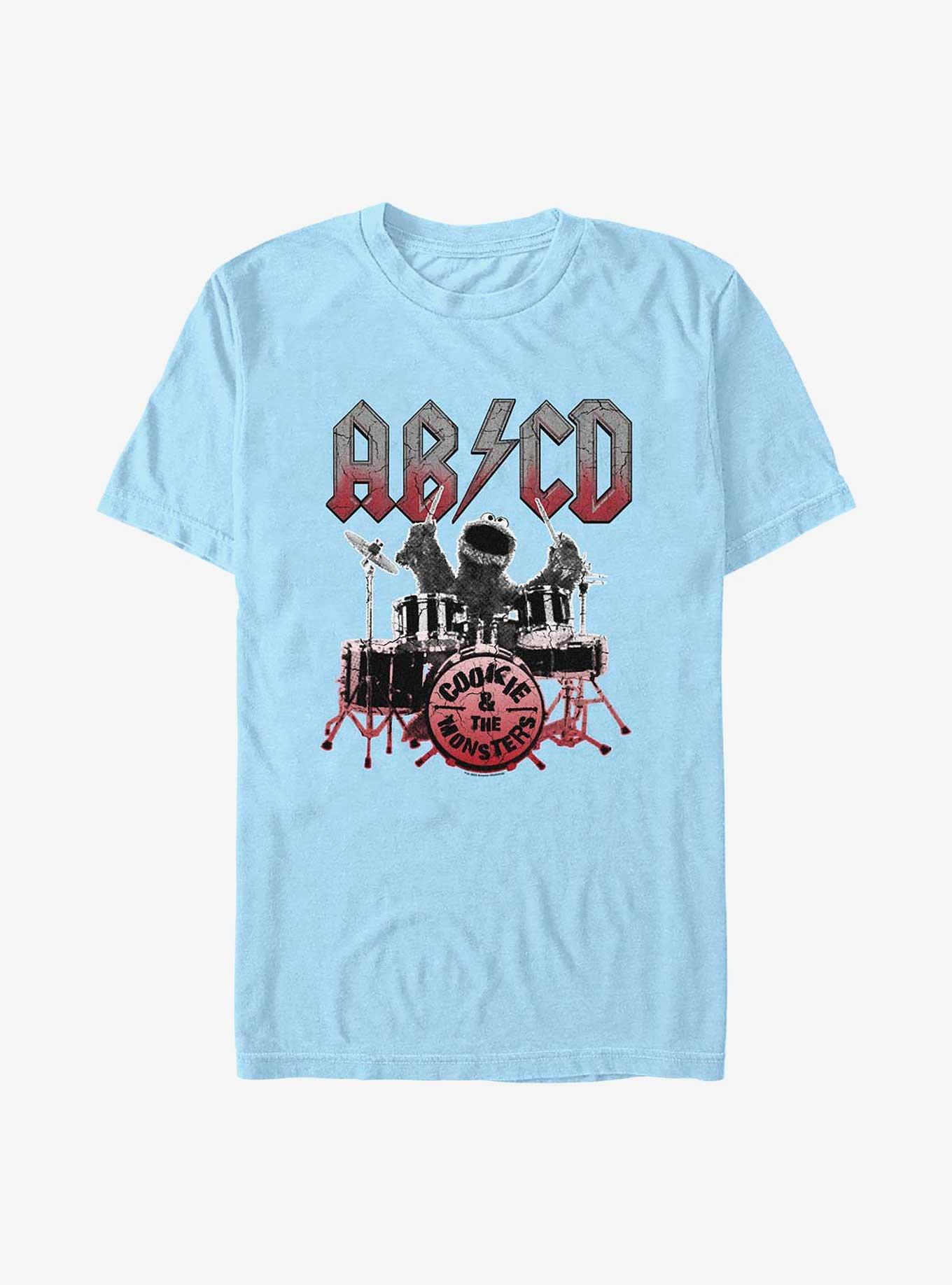 Sesame Street Cookie Monster Rock Drummer T-Shirt, , hi-res