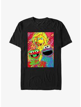 Sesame Street Big Bird, Oscar, and Cookie Monster Poster T-Shirt, , hi-res