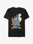 Sesame Street Have A Happy Day T-Shirt, BLACK, hi-res