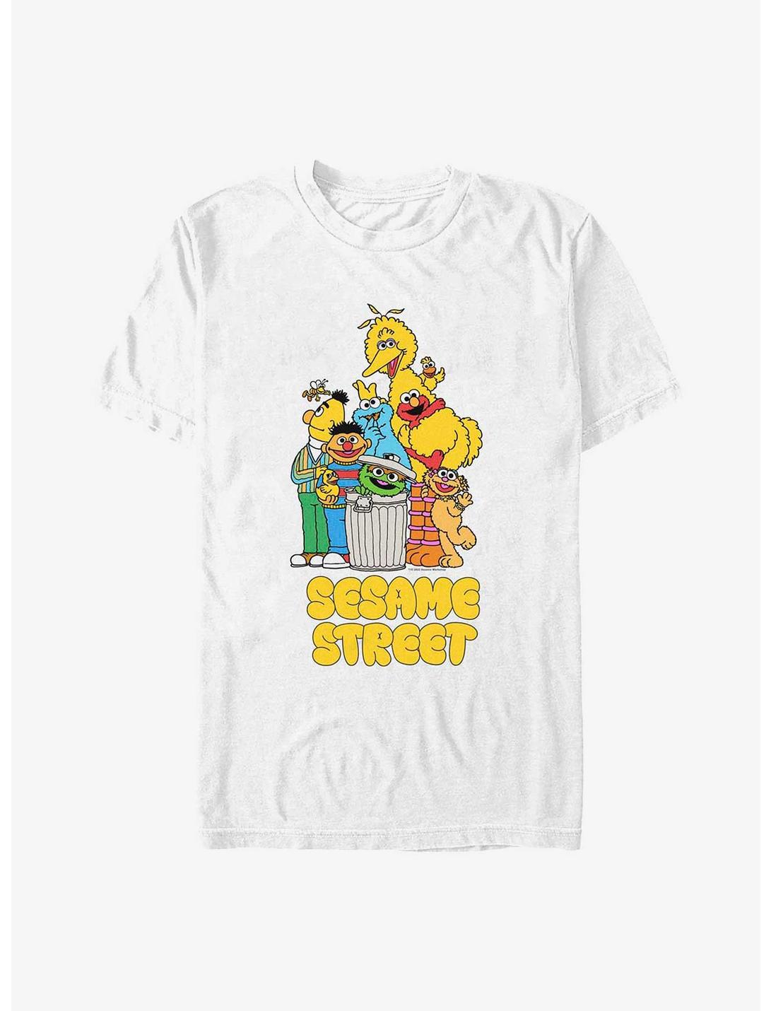 Sesame Street Sesame And Friends T-Shirt, WHITE, hi-res