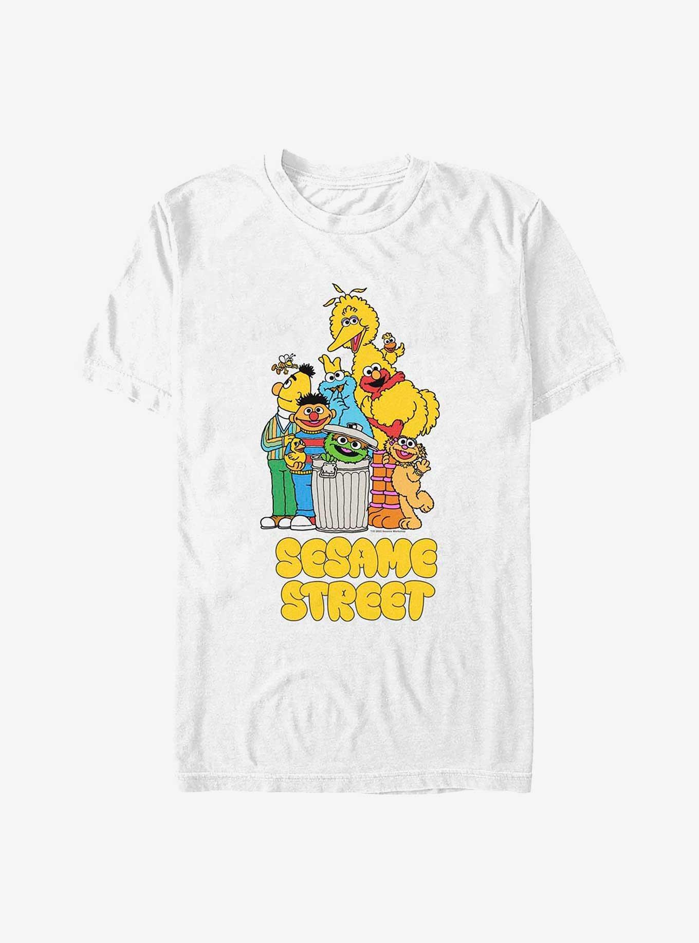 Sesame Street Sesame And Friends T-Shirt, WHITE, hi-res