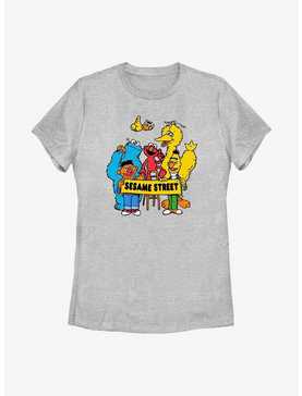 Sesame Street Banner Group Womens T-Shirt, , hi-res