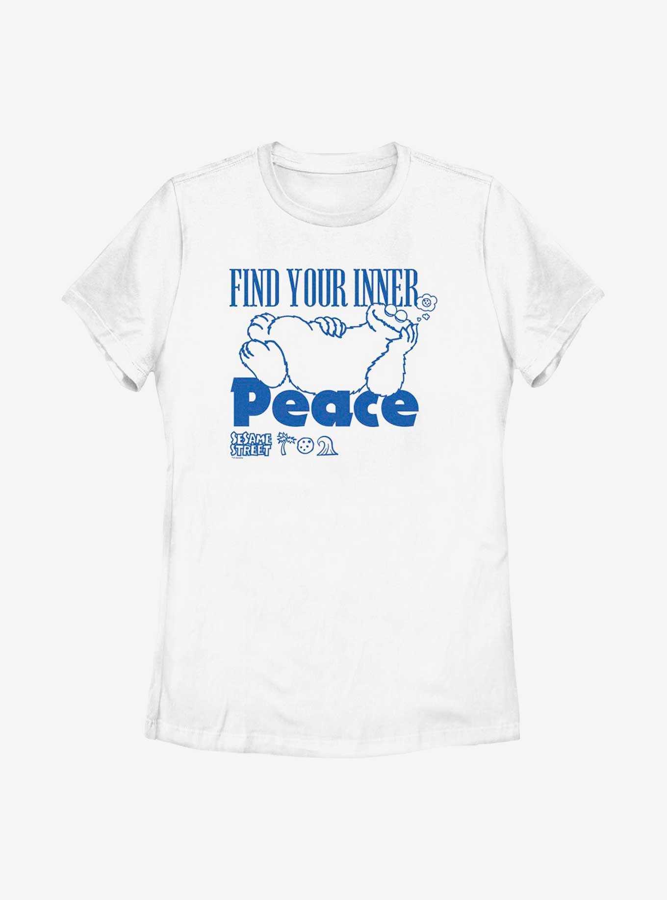 Sesame Street Cookie Monster Find Your Inner Peace Womens T-Shirt, , hi-res