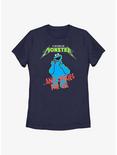Sesame Street Cookie Monster and Cookies For All Womens T-Shirt, NAVY, hi-res