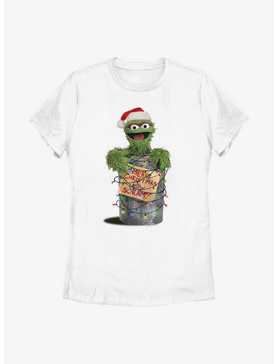 Sesame Street Oscar the Grouch Merry Christmas Now Scram Womens T-Shirt, , hi-res