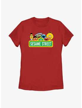 Sesame Street Logo Womens T-Shirt, , hi-res