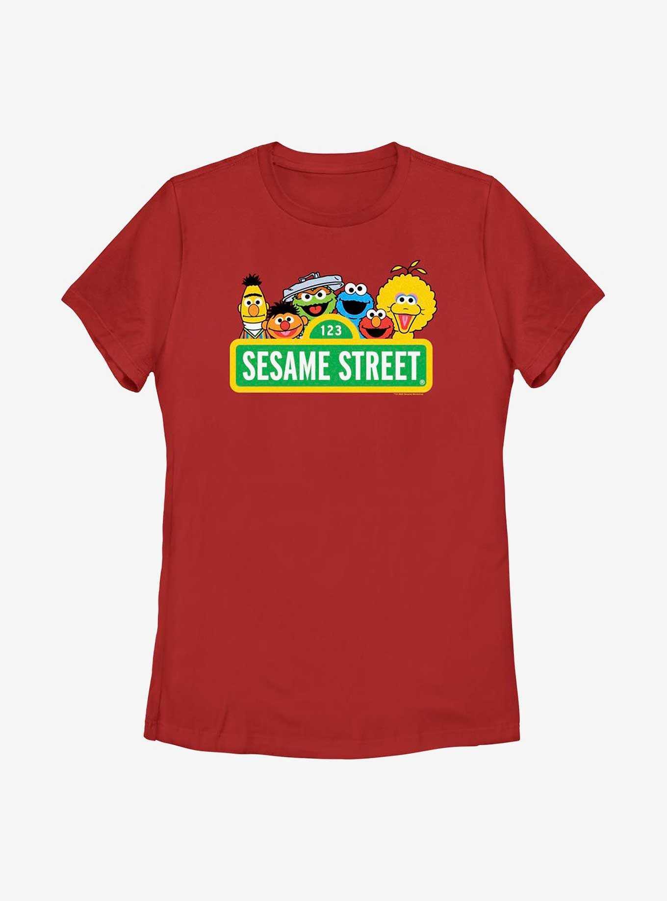 Sesame Street Logo Womens T-Shirt, , hi-res
