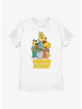 Sesame Street Sesame And Friends Womens T-Shirt, WHITE, hi-res