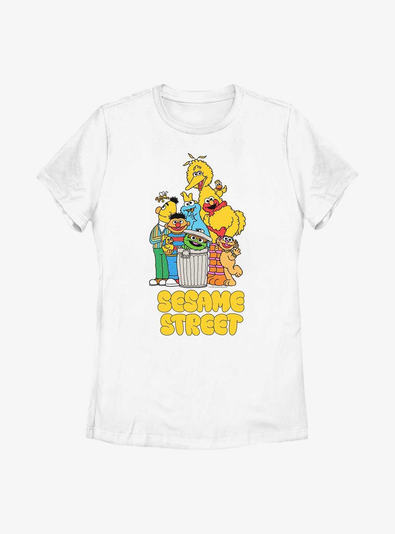 Sesame Street Sesame And Friends Womens T-Shirt, , hi-res
