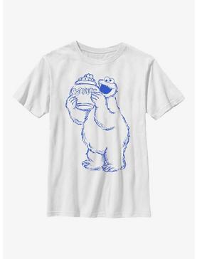 Sesame Street Cookie Monster Cookie Jar Youth T-Shirt, , hi-res