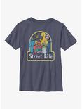 Sesame Street Friends For Life Youth T-Shirt, NAVY HTR, hi-res