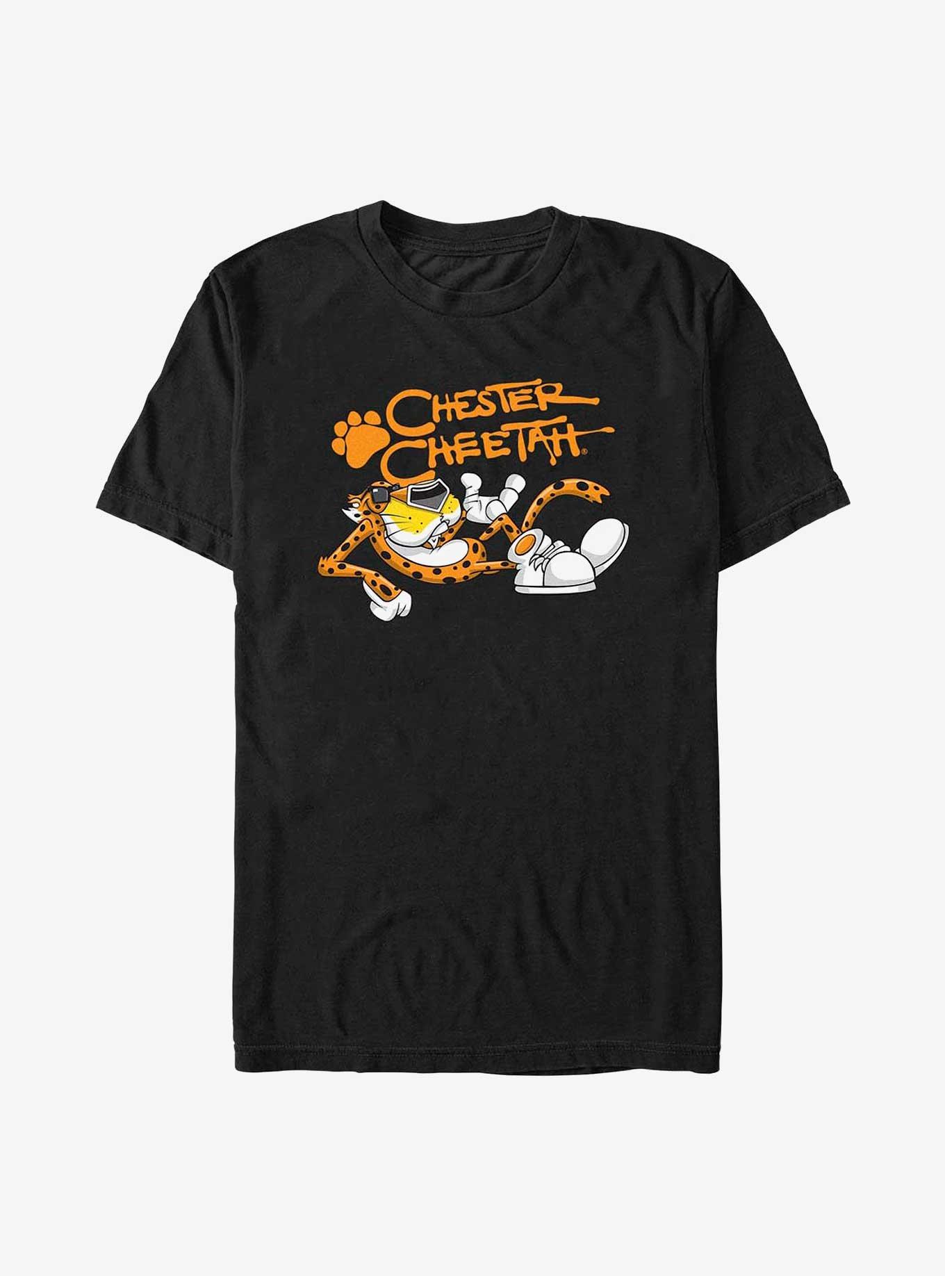 Cheetos Chester Cheetah Chill T-Shirt, BLACK, hi-res