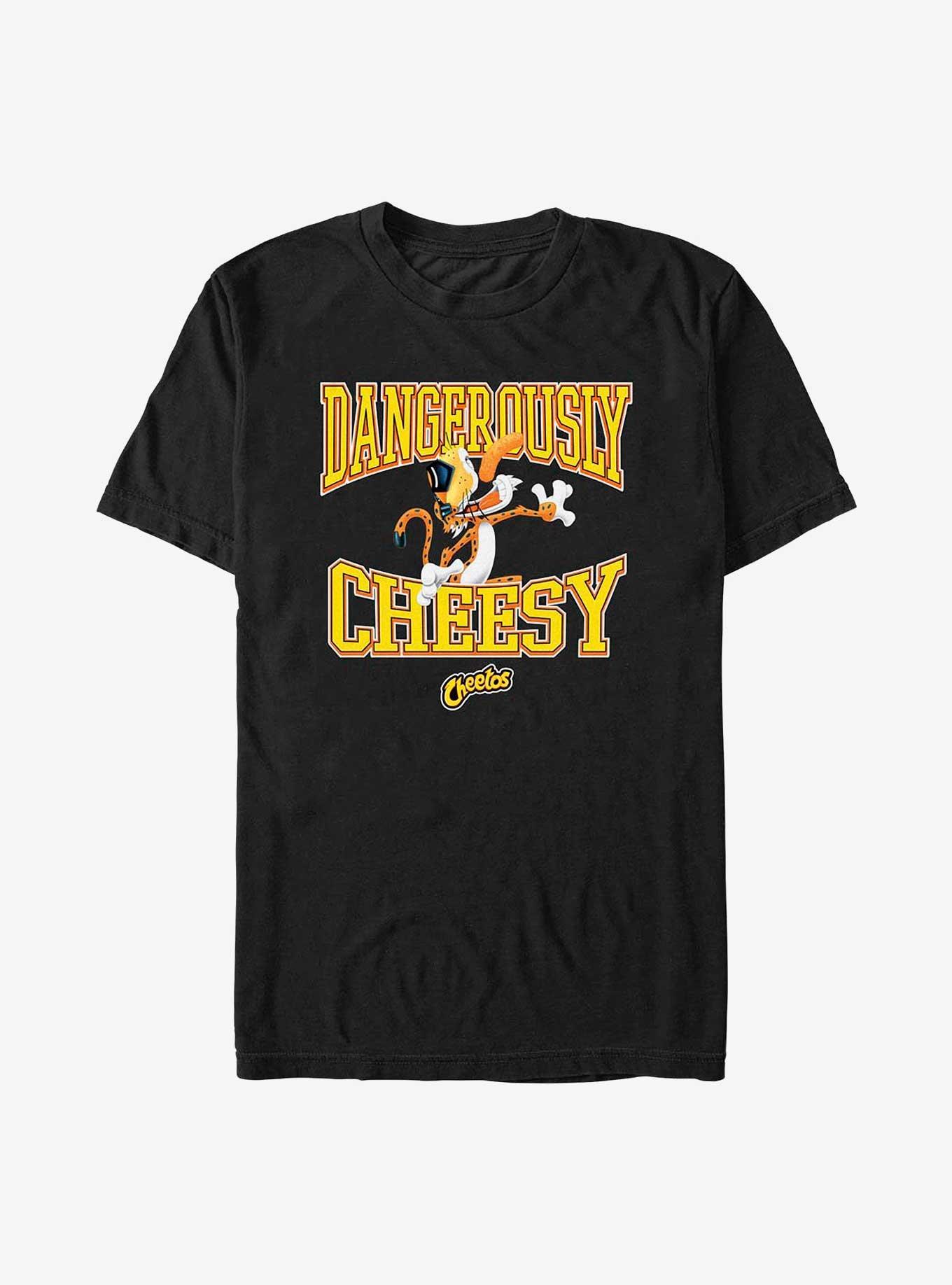 Cheetos Dangerously Cheesy T-Shirt, BLACK, hi-res
