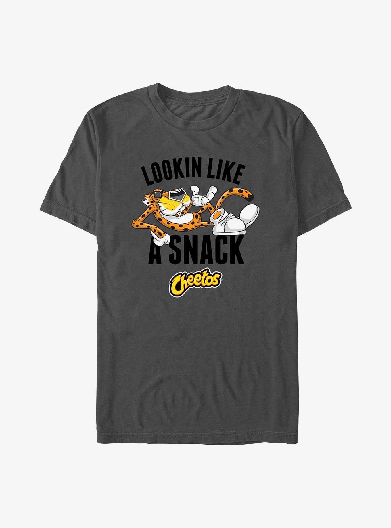 Cheetos Lookin' Like A Snack T-Shirt, CHARCOAL, hi-res
