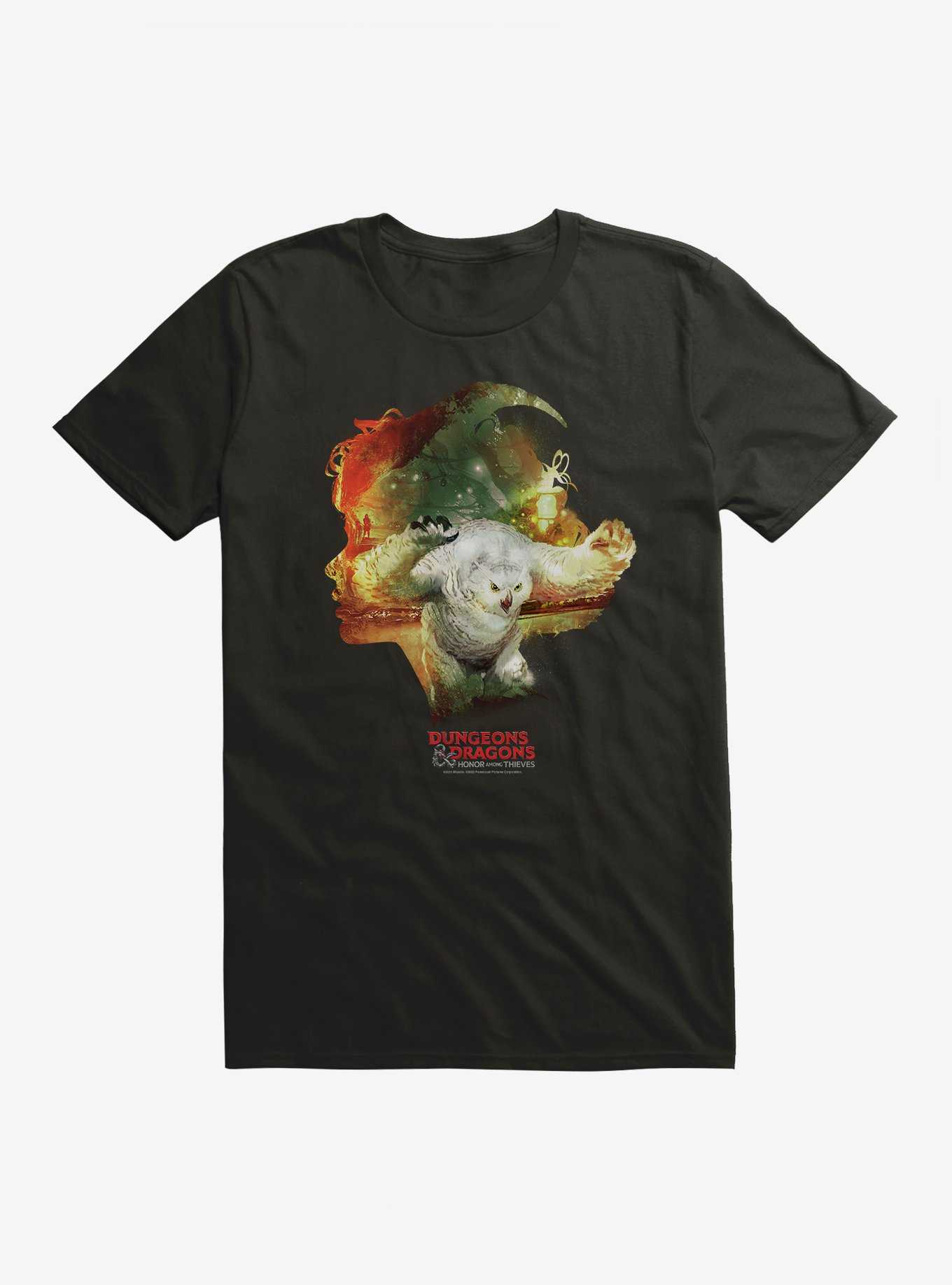 Dungeons & Dragons: Honor Among Thieves Owlbear Silhouette T-Shirt, , hi-res