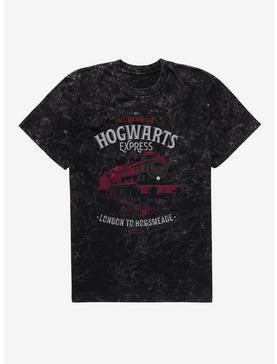 Harry Potter All Aboard The Hogwarts Express Mineral Wash T-Shirt, , hi-res