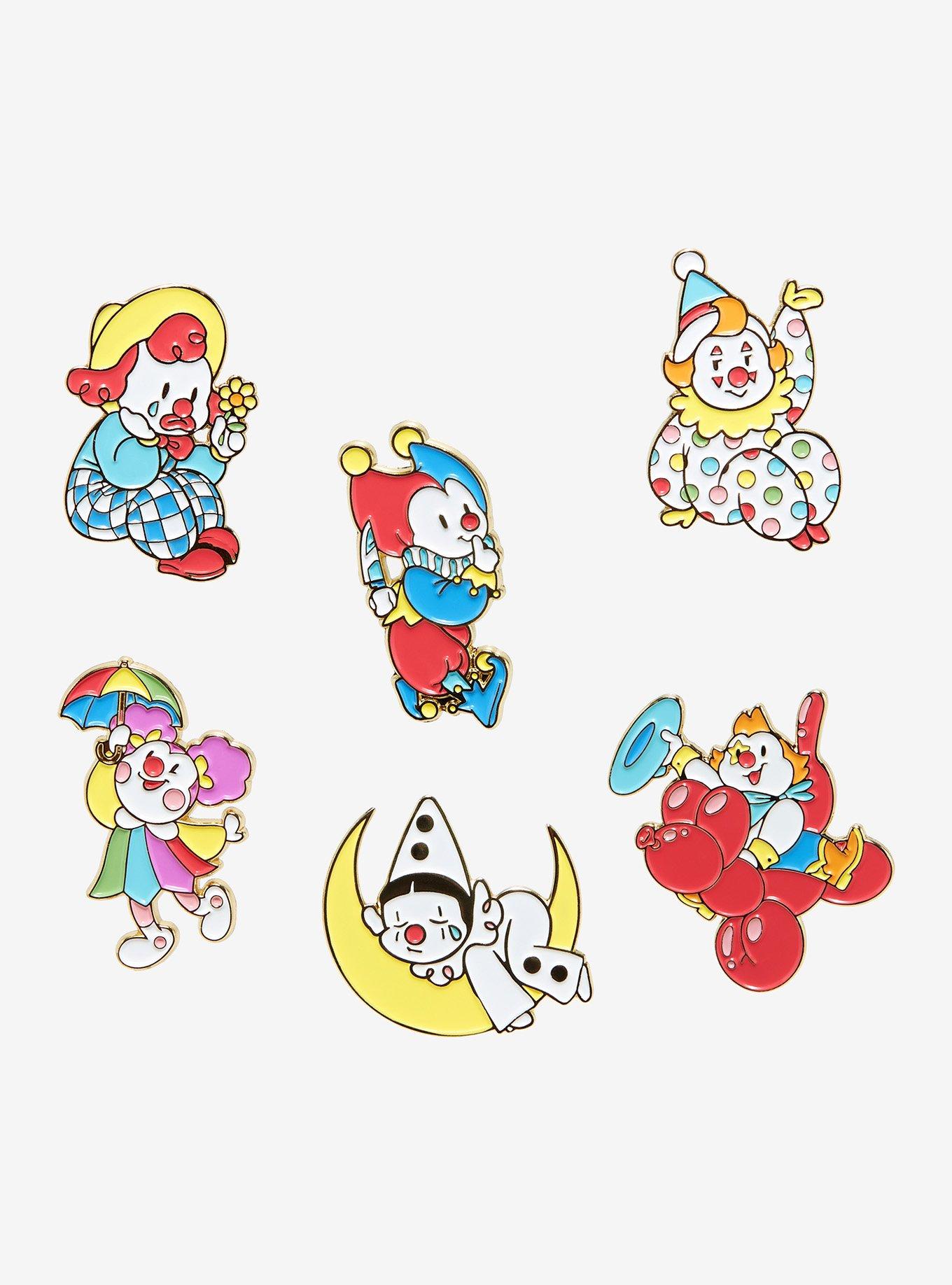 Little Clowns Blind Box Enamel Pin, , hi-res