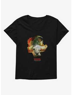 Dungeons & Dragons: Honor Among Thieves Owlbear Silhouette Womens T-Shirt Plus Size, , hi-res