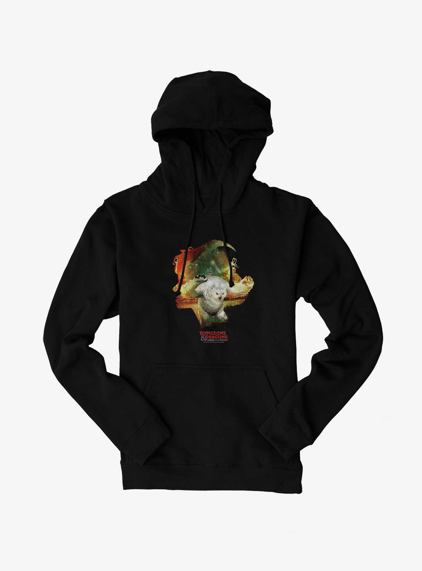 Dungeons & Dragons: Honor Among Thieves Owlbear Silhouette Hoodie, , hi-res