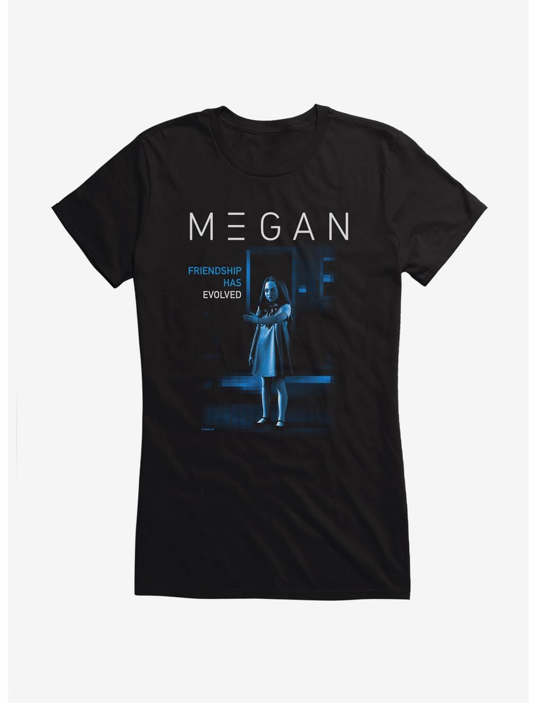 M3GAN Evolved Friendship Girls T-Shirt, BLACK, hi-res