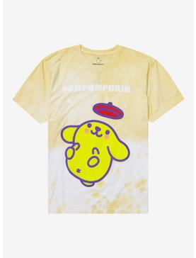 Pompompurin Chibi Tie-Dye Boyfriend Fit Girls T-Shirt, , hi-res