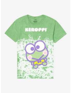 Plus Size Keroppi Chibi Tie-Dye Boyfriend Fit Girls T-Shirt, , hi-res