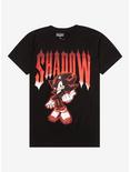 Sonic The Hedgehog Shadow Metal Boyfriend Fit Girls T-Shirt, MULTI, hi-res