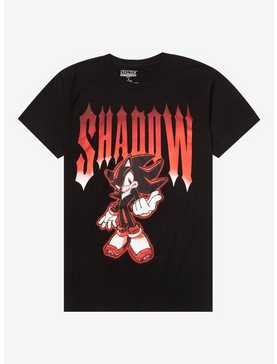 Sonic The Hedgehog Shadow Metal Boyfriend Fit Girls T-Shirt, , hi-res