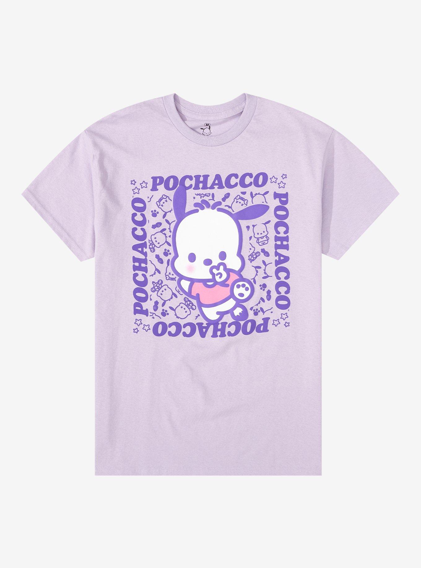 Pochacco Peace Icon Boyfriend Fit Girls T-Shirt, MULTI, hi-res