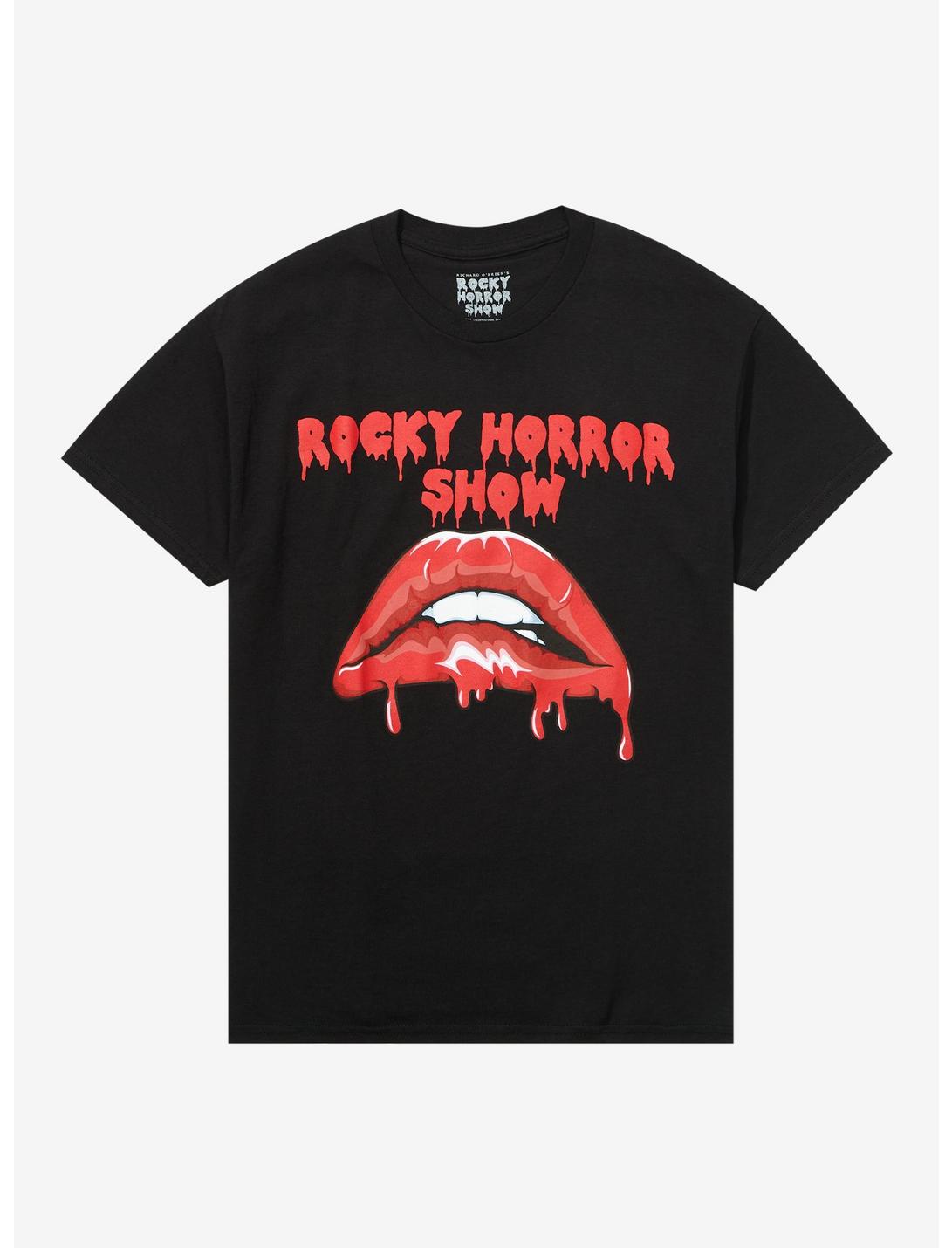 Rocky Horror Show Lips Logo Boyfriend Fit Girls T-Shirt, MULTI, hi-res