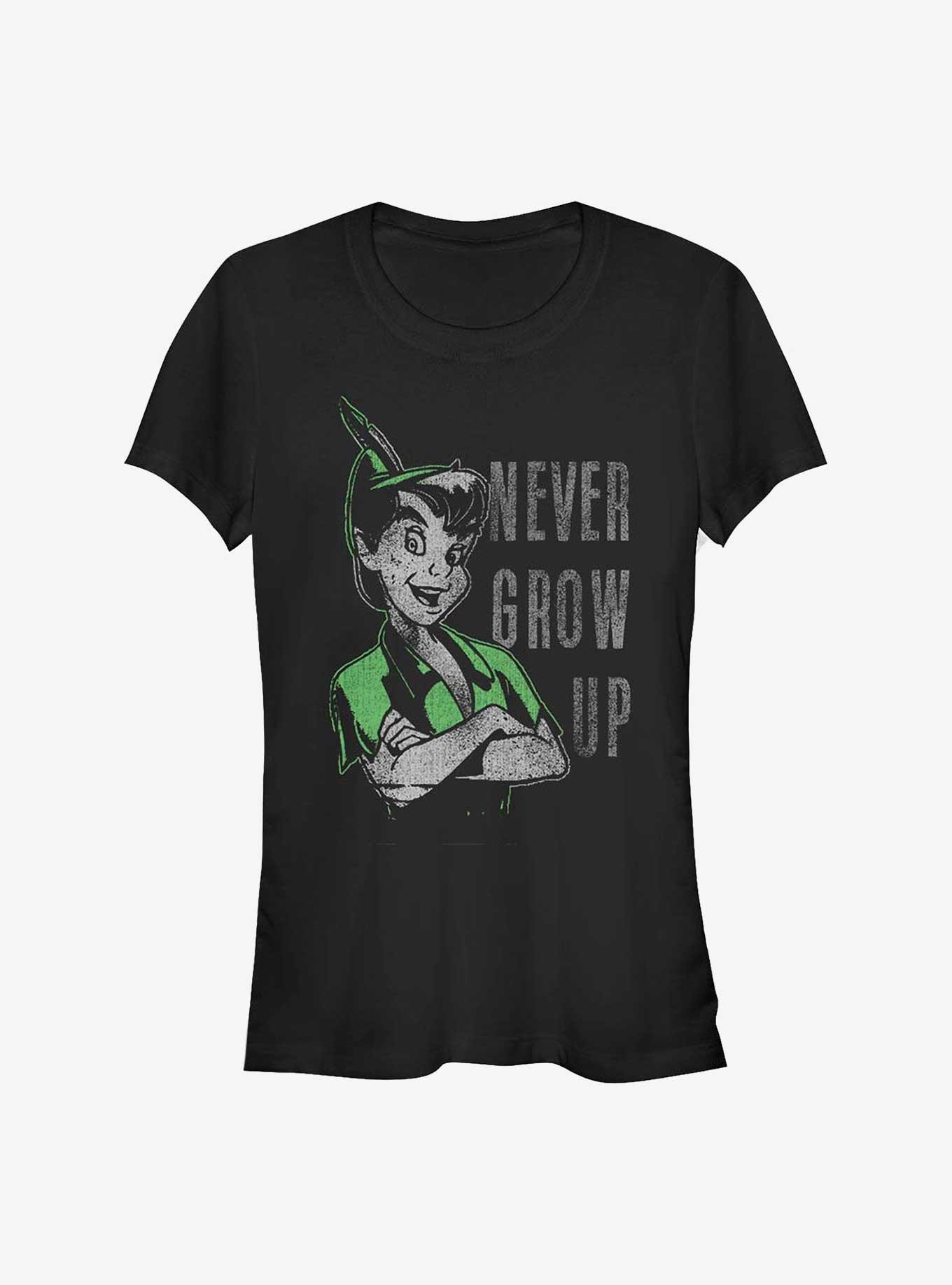 Disney Peter Pan Don't Grow Up Girls T-Shirt, , hi-res